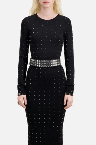 Ceinture en cuir - Noir