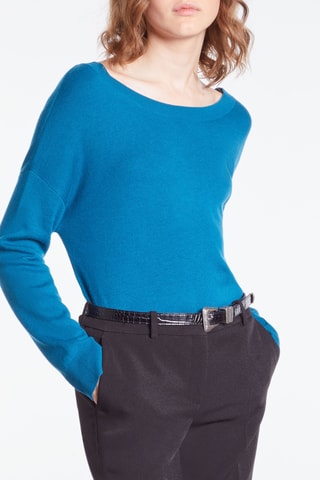 Ceinture en cuir verni - Noir