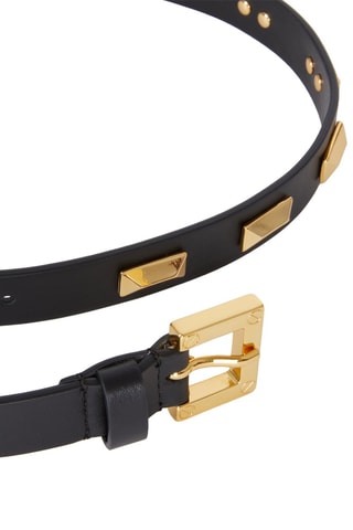 Ceinture en cuir - Noir