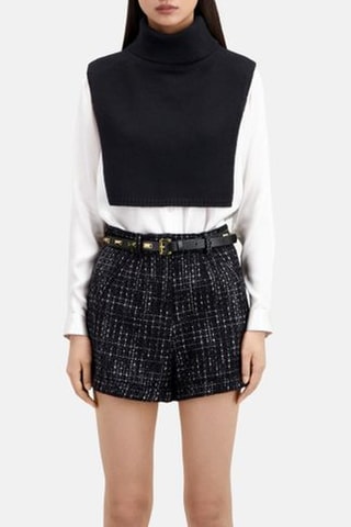 Ceinture en cuir - Noir