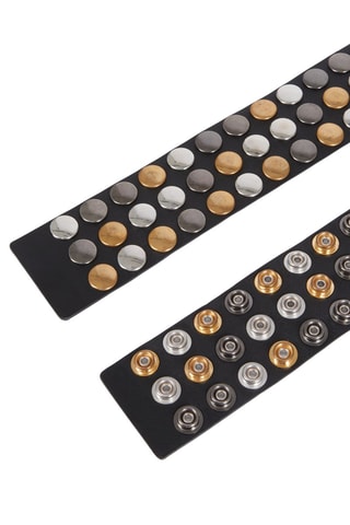 Ceinture en cuir - Noir