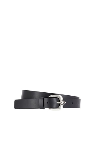 Ceinture en cuir - Noir