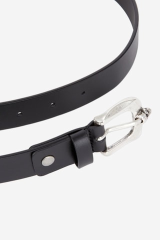 Ceinture en cuir - Noir