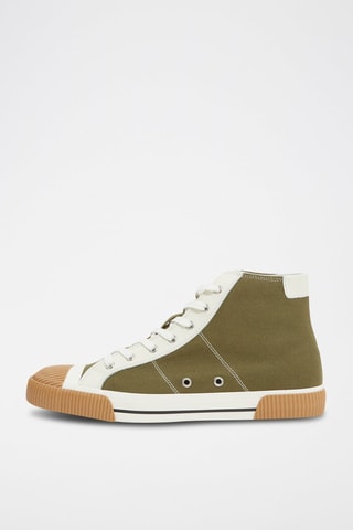 Tennis montantes - Kaki