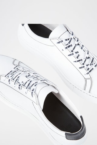 Baskets en cuir de veau - Blanc