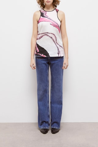 Débardeur - Rose et noir