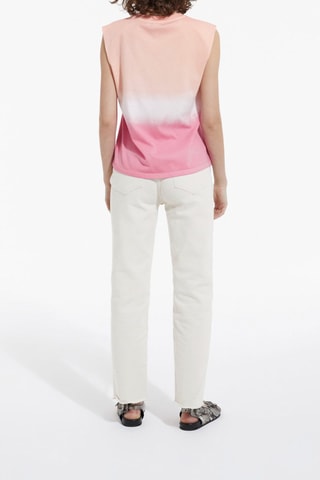 Débardeur dip and dye - Corail et rose