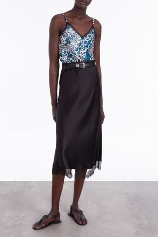 Caraco en soie - Blanc