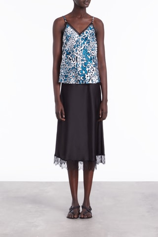 Caraco en soie - Blanc