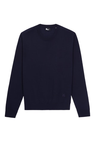 Pull en laine - Bleu