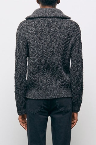 Pull en laine - Anthracite chiné