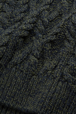 Pull en laine Vert chiné