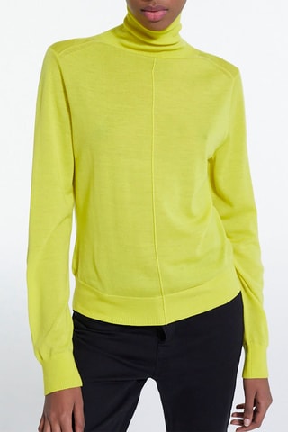 Pull en laine - Jaune