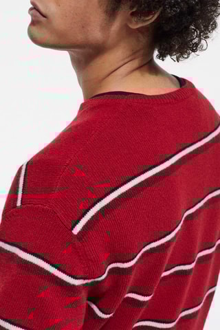 Pull en laine et cachemire Rouge