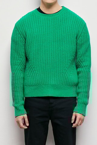 Pull en laine - Vert
