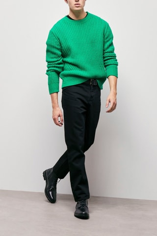 Pull en laine - Vert