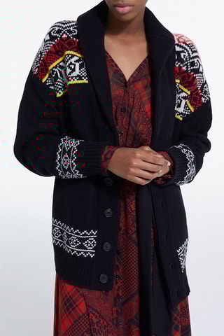 Gilet en laine - Noir