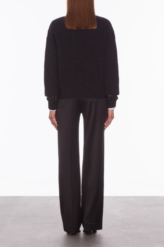 Gilet en laine - Noir