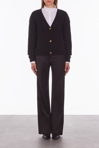 Gilet en laine - Noir