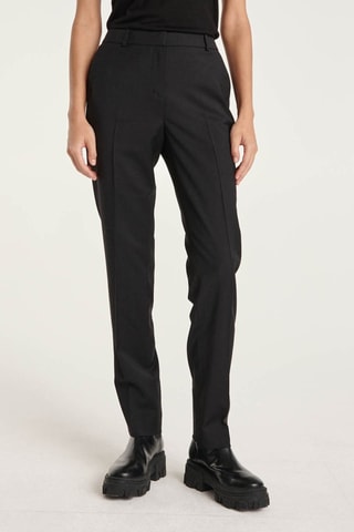 Pantalon de costume en laine - Noir