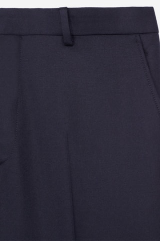 Pantalon de costume en laine - Bleu marine
