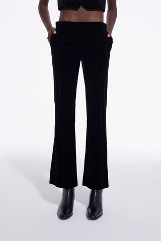Pantalon bootcut - Noir