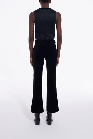 Pantalon bootcut - Noir