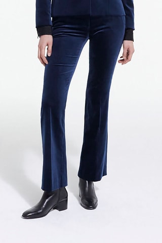 Pantalon bootcut - Bleu marine
