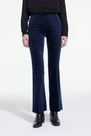 Pantalon bootcut - Bleu marine