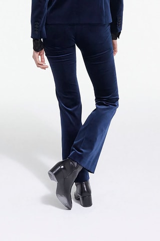 Pantalon bootcut - Bleu marine