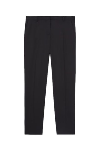 Pantalon 7/8 en laine - Noir