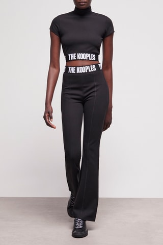 Pantalon flare - Noir