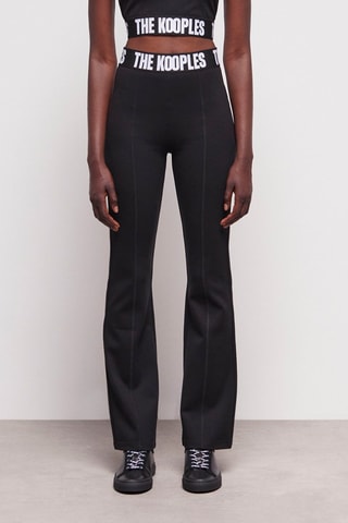 Pantalon flare - Noir