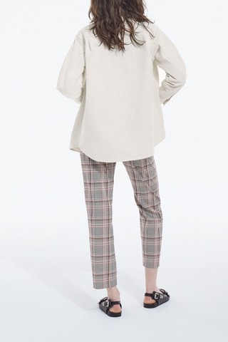 Pantalon droit 7/8 - Rose