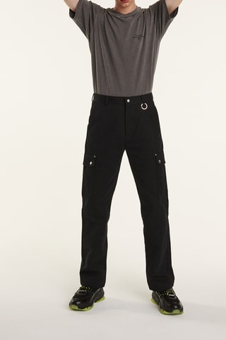 Pantalon cargo Noir