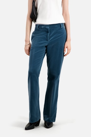 Pantalon flare - Bleu