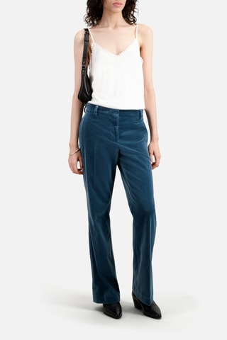 Pantalon flare - Bleu