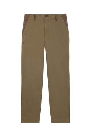 Pantalon droit 7/8 - Kaki