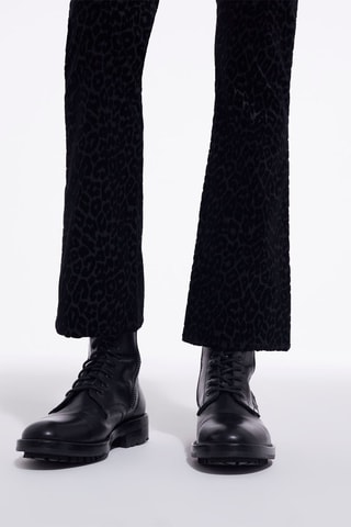 Pantalon bootcut - Noir et gris foncé