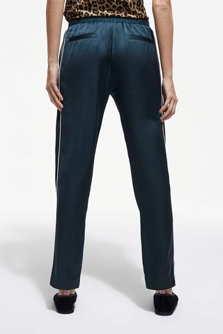 Pantalon droit - Bleu pétrole