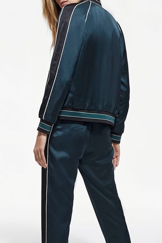 Pantalon droit - Bleu pétrole