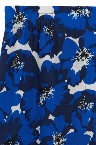 Pantalon en soie - Bleu