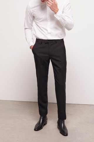 Pantalon en laine - Noir