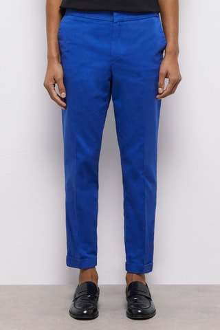 Pantalon droit - Bleu roi