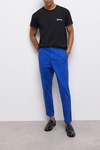 Pantalon droit - Bleu roi