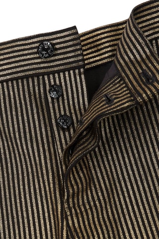 Jean slim - Noir et doré