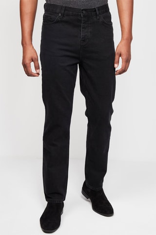 Jean droit Noir
