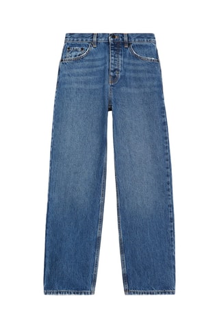 Jean mom - Bleu marine