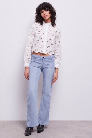 Jean wide legs - Bleu