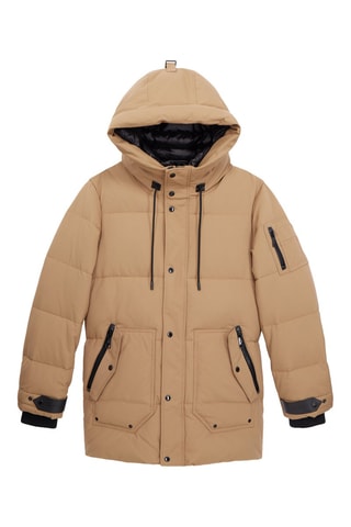 Doudoune à capuche - Beige